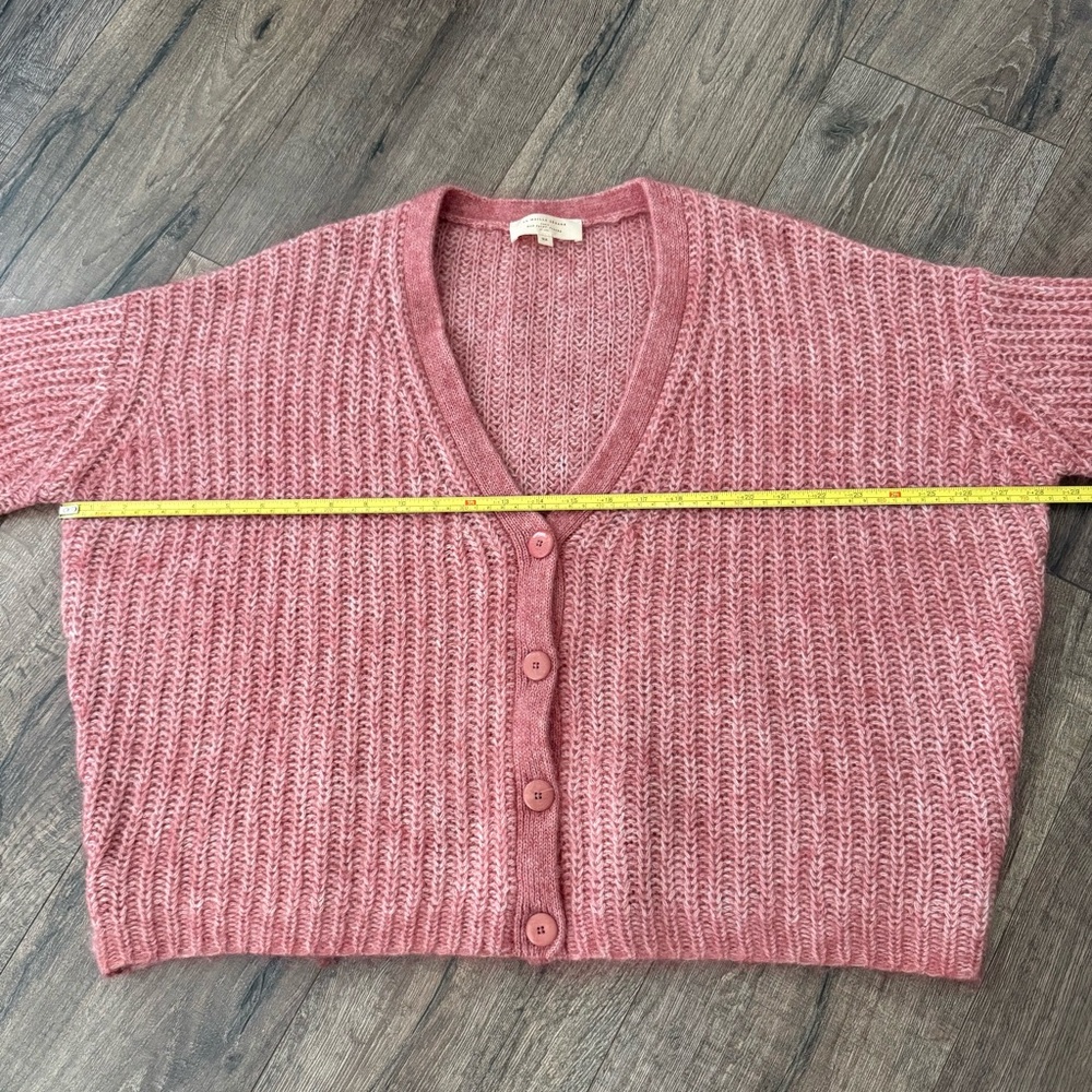 Sezane Pink Women's Sweater Cardigan - Picture 10 of 10